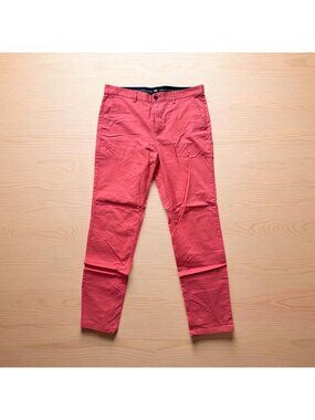 H&M Men's Washed Red  Casual Pants Size 36R